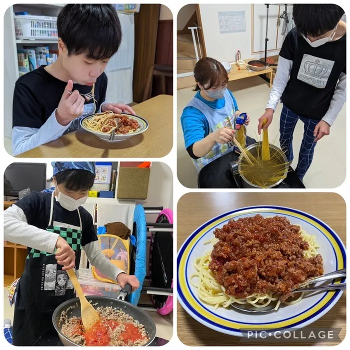 こども支援　クラムボン/小学校卒業生 お昼ご飯作り