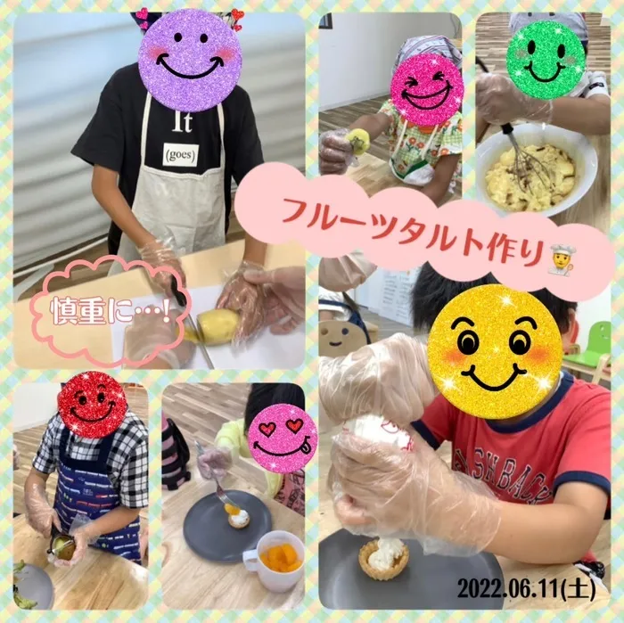 ここっと。/フルーツタルト作り👩‍🍳