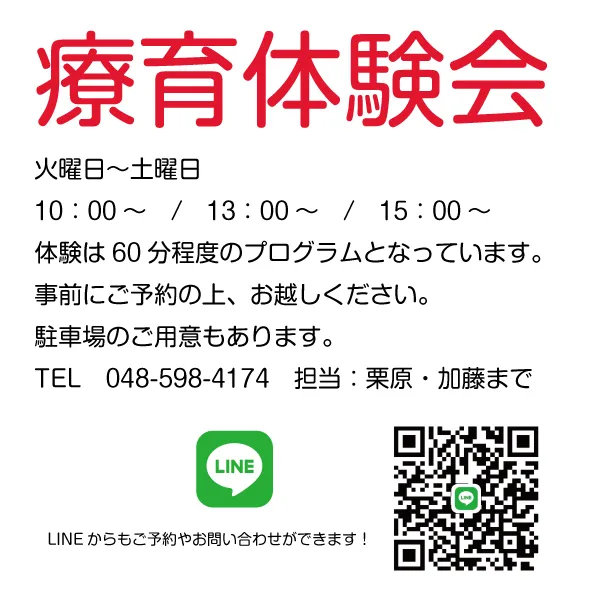 てらぴぁぽけっと　籠原駅前教室/療育体験