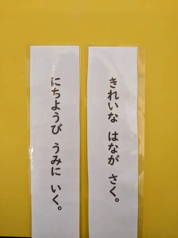 てらぴぁぽけっと　籠原駅前教室/3語文