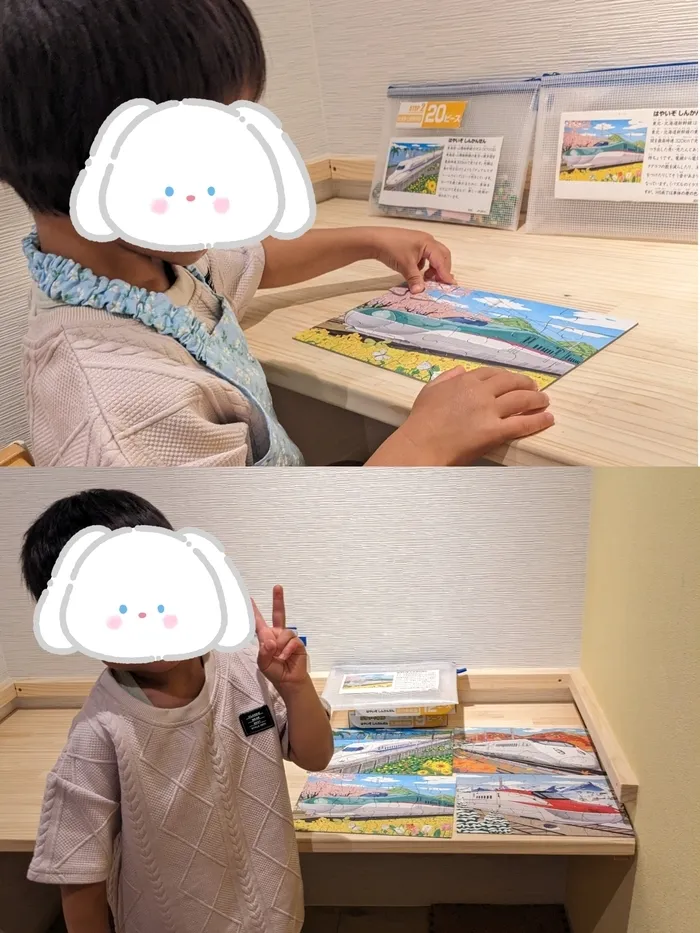 core kidsコアキッズ／core kidsコアキッズ　個別/個室でジグソーパズルに挑戦✊