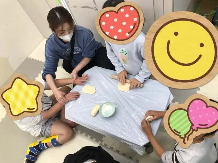 放課後デイサービスtoiro川崎/【ナン&カレー作り】