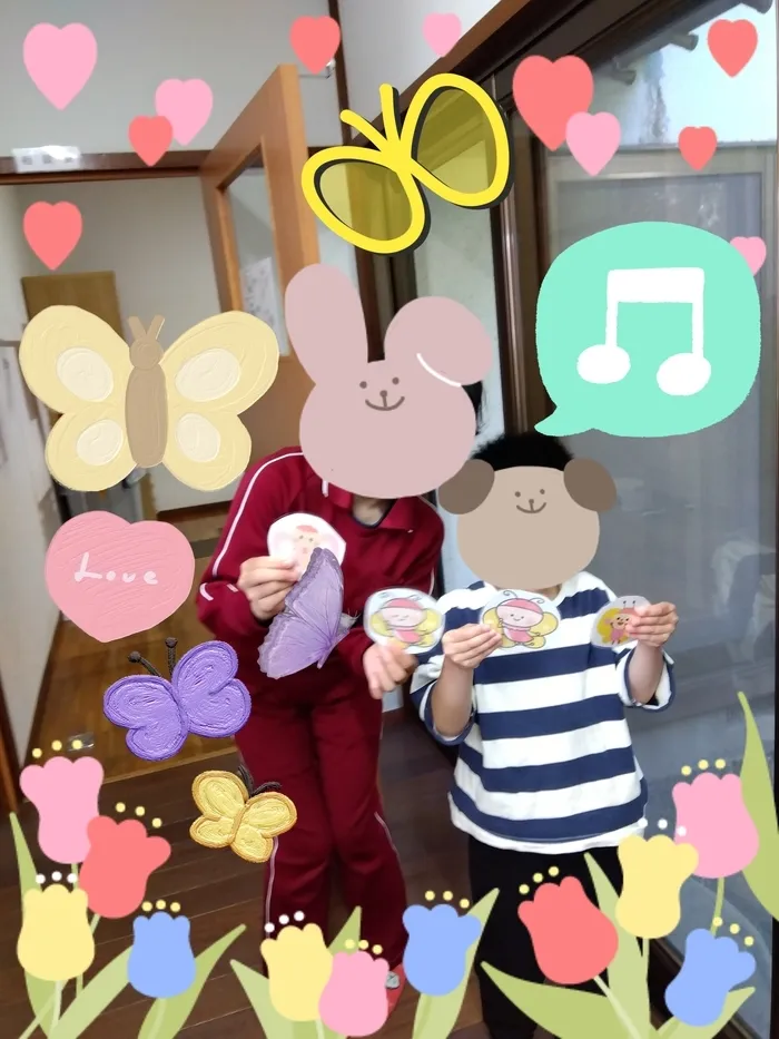 発達サポートIMEトレーニング奥州1号館/☆ちょうちょをみつけたよ！☆