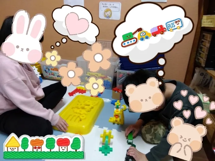 発達サポートIMEトレーニング奥州1号館/☆児童さん達の様子です☆