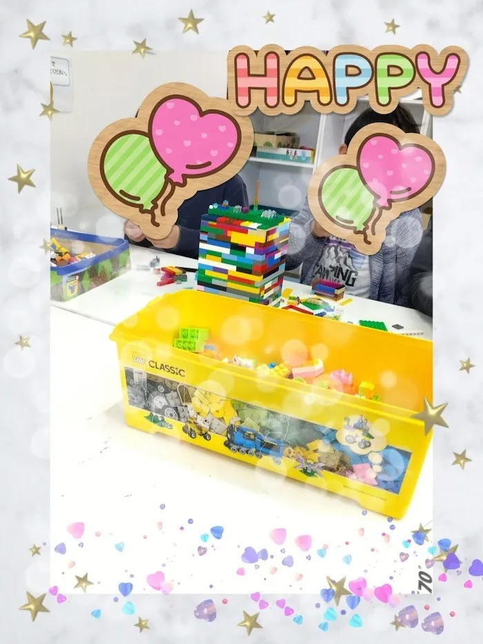 発達サポートIMEトレーニング奥州1号館/☆ブロック遊びをしました☆