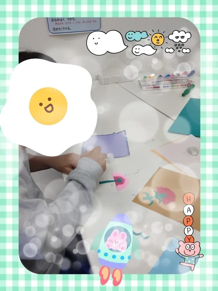発達サポートIMEトレーニング奥州1号館/☆工作をしました☆