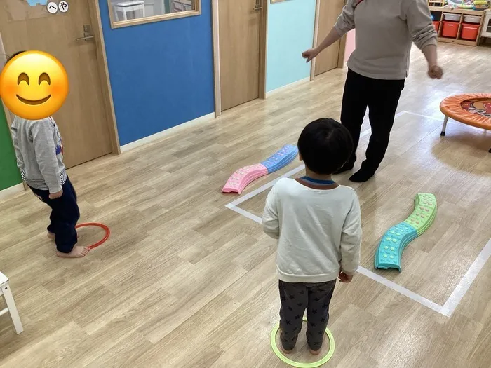 てらぴぁぽけっと　淵野辺駅前教室/いつもと違うサーキット🦕