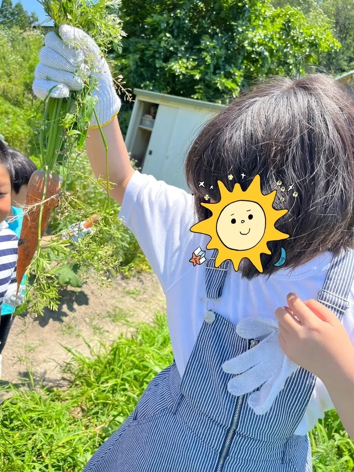 放課後等デイサービス ガリレオ オリンピア/人参様の収穫🥕