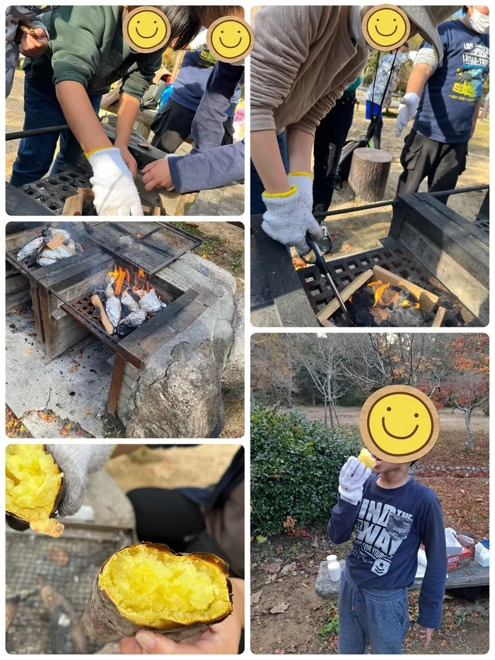 放課後等デイサービス ガリレオ オリンピア/焼き芋パーティー🍠