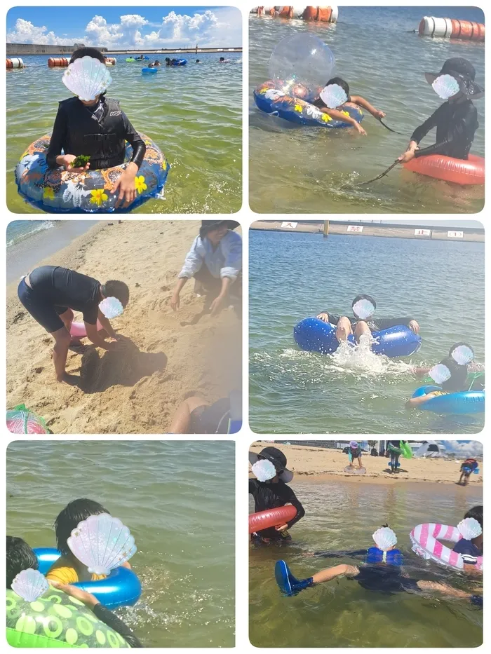 放課後等デイサービス ガリレオ オリンピア/海遊び⛱️