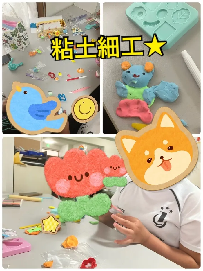 放課後等デイサービスたんぽぽ塚口店/お部屋で製作！