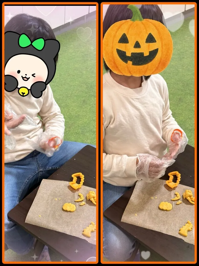 放課後等デイサービスたんぽぽ塚口店/ハロウィンクッキー(^O^)/