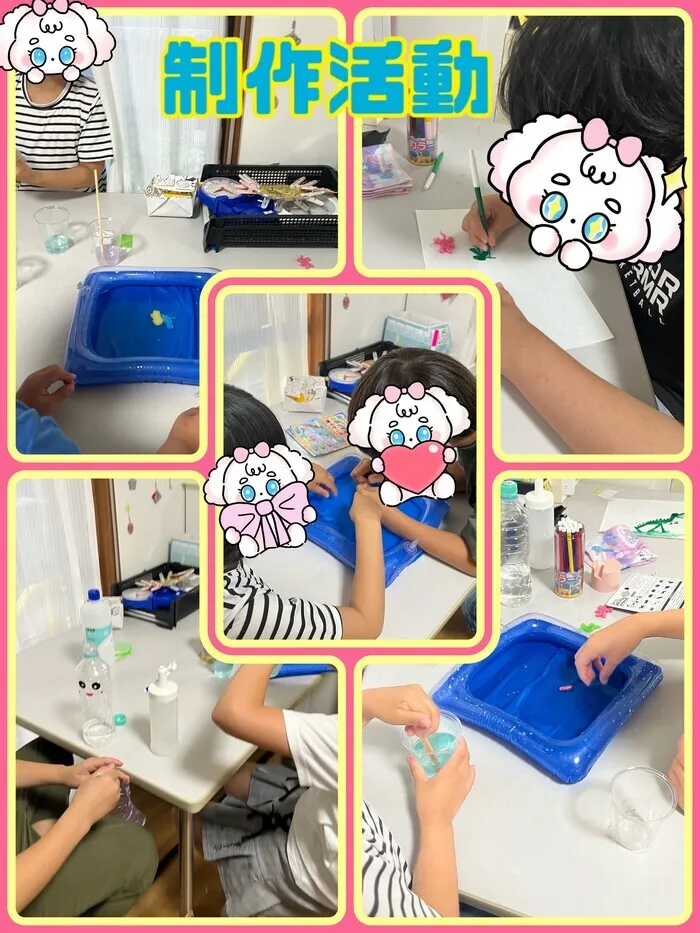 放課後等デイサービスたんぽぽ塚口店/制作活動でなに作る？