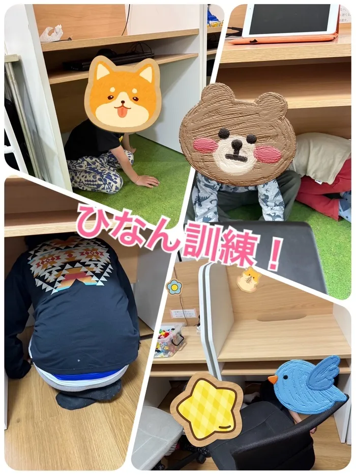 放課後等デイサービスたんぽぽ塚口店/避難訓練！