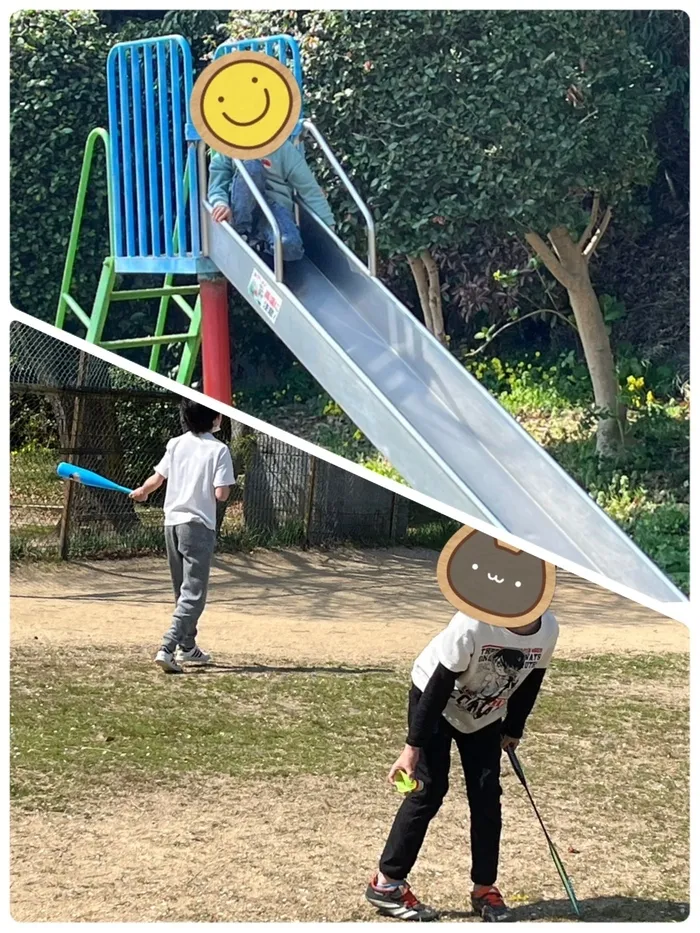 クララキッズ/公園遊び⚽️⚾️