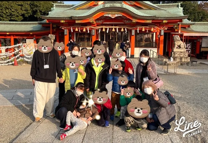 クララキッズ/🎍初詣に行ったよ🎍