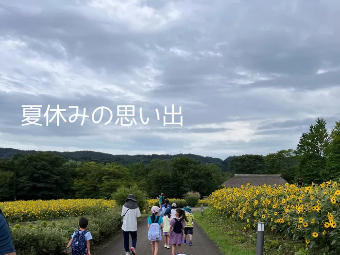 アスノバ　なないろの里/夏休みの思い出🎐