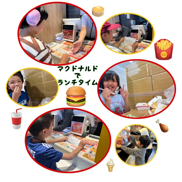 アスノバ　なないろの里/みんな大好き🍔ランチタイム🍟