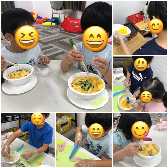 LEGON Kids天満月組/昼食クッキング👩🏻‍🍳