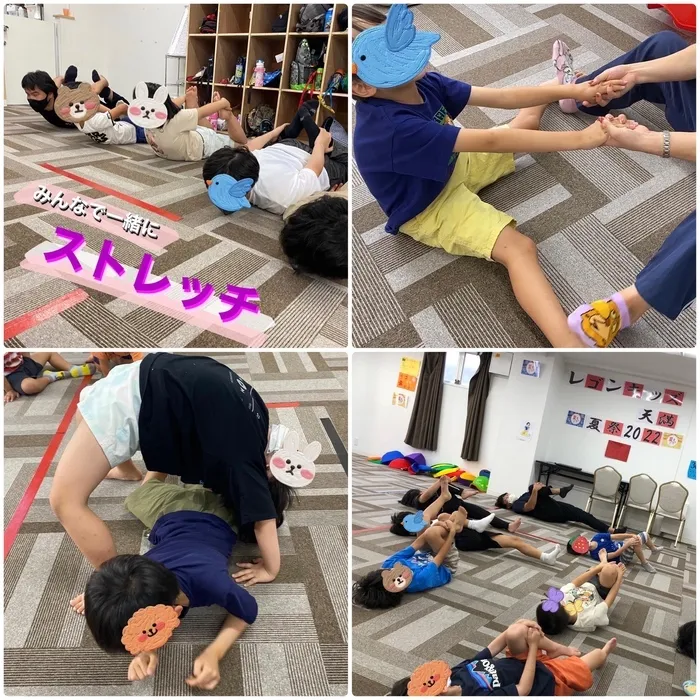 LEGON Kids天満月組/ストレッチ🧘‍♀️❣️