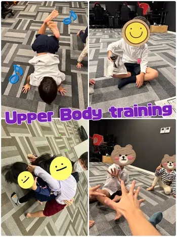 LEGON Kids天満月組/Upper Body training 🏋️
