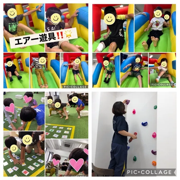  LEGONKids天満　宙組/エアー遊具に大興奮‼️