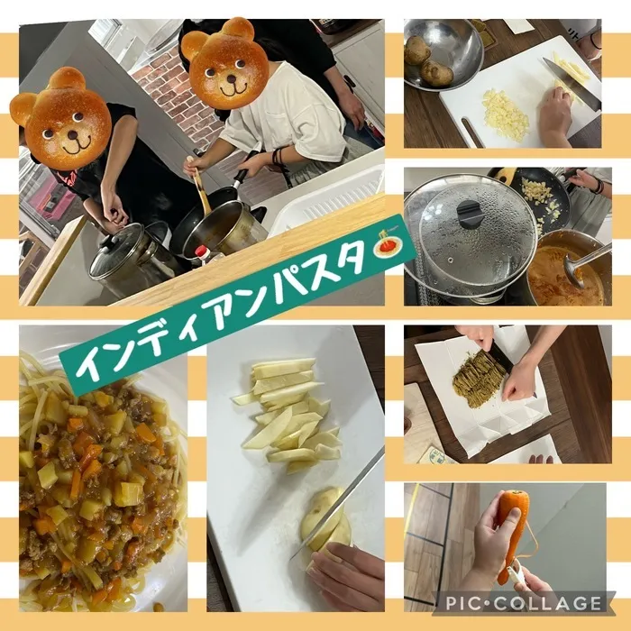 体験型放課後等デイサービス　リトルフット/インディアンパスタ🍝‼︎