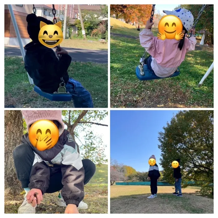 わくわくキッズルーム佐久平/近所の公園にお散歩‼️