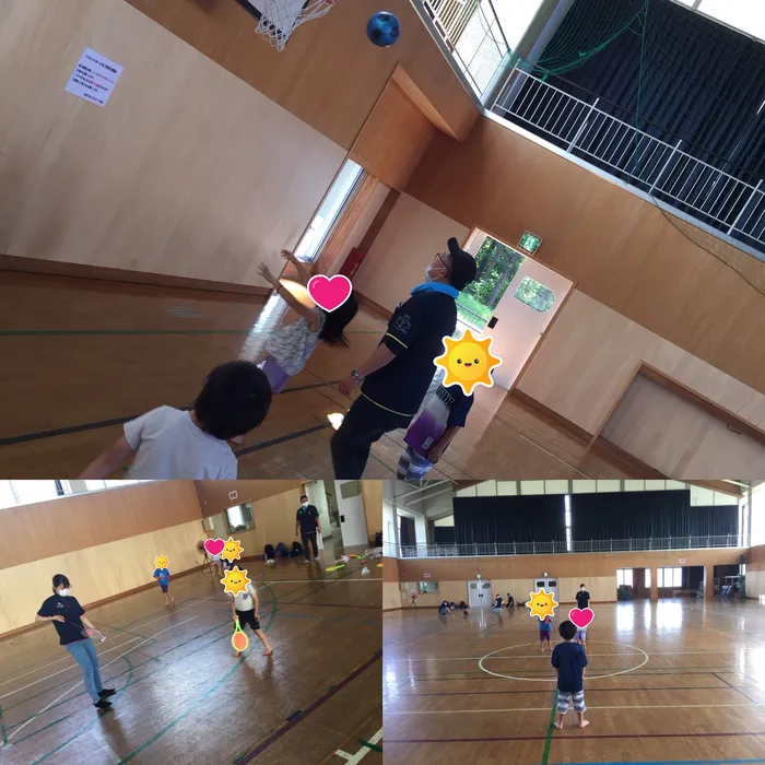 わくわくキッズルーム佐久平/体育館で活動🎾🏀