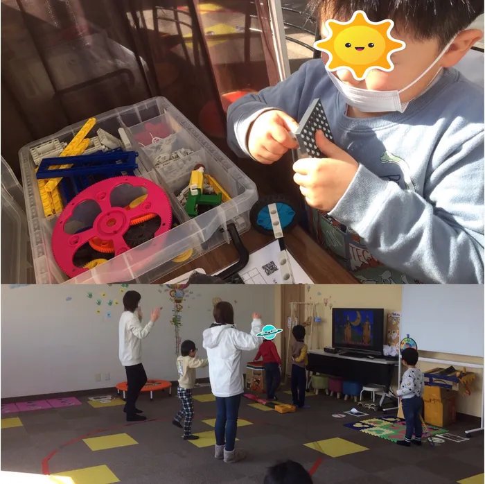 わくわくキッズルーム佐久平/未就学の子ども達(⌒∇⌒)