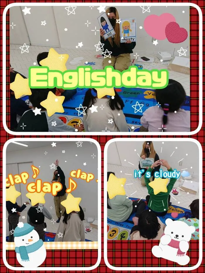 ★こどもスタジオバンビ西川田★作業療法士在籍★/Englishday🌈