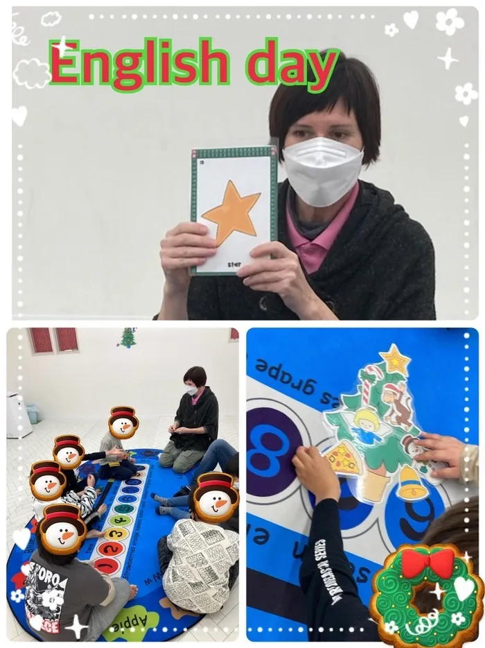 ★こどもスタジオバンビ西川田★作業療法士在籍★/English day!