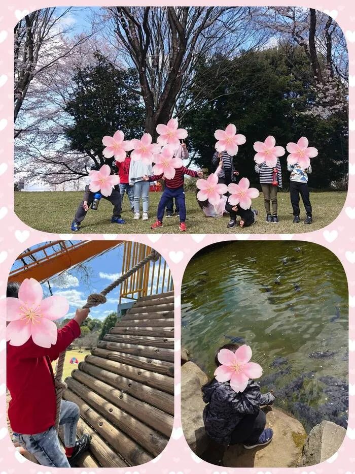 ★こどもスタジオバンビ西川田★作業療法士在籍★/お花見🌸