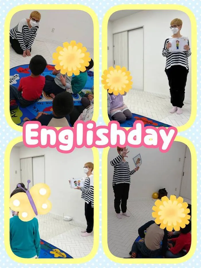 ★こどもスタジオバンビ西川田★作業療法士在籍★/Englishday🌈🌈