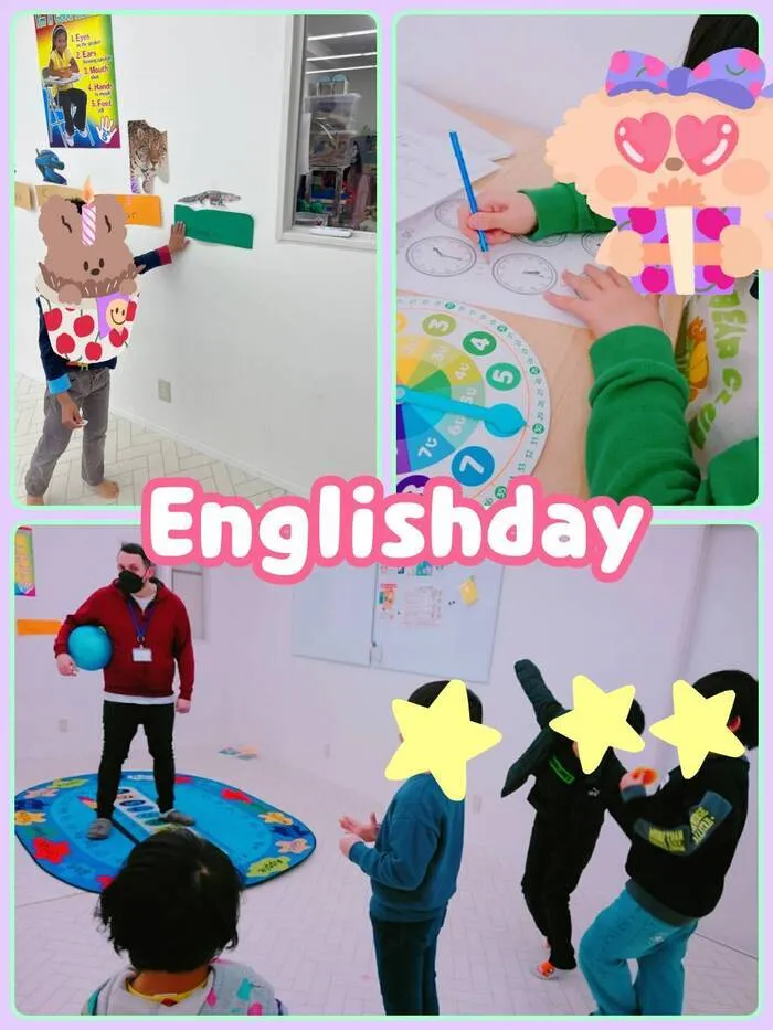 ★こどもスタジオバンビ西川田★作業療法士在籍★/Englishday🌈