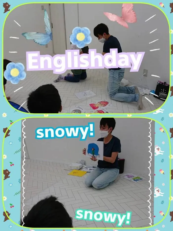 ★こどもスタジオバンビ西川田★作業療法士在籍★/Englishday🌈