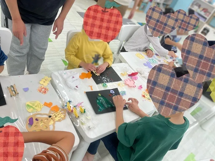 きっずあいらんどふたば中川教室/🎨ステンシルアート🎨