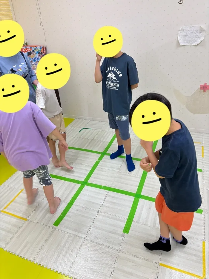 きっずあいらんどふたば中川教室/♪9マス鬼ごっこ♪