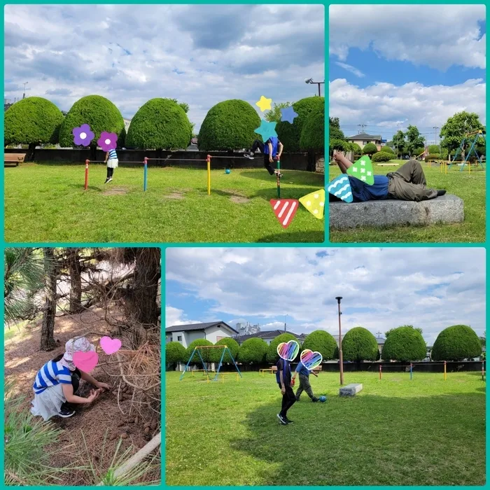 ちゃれんじ松原教室/☀️学習後の公園🛝