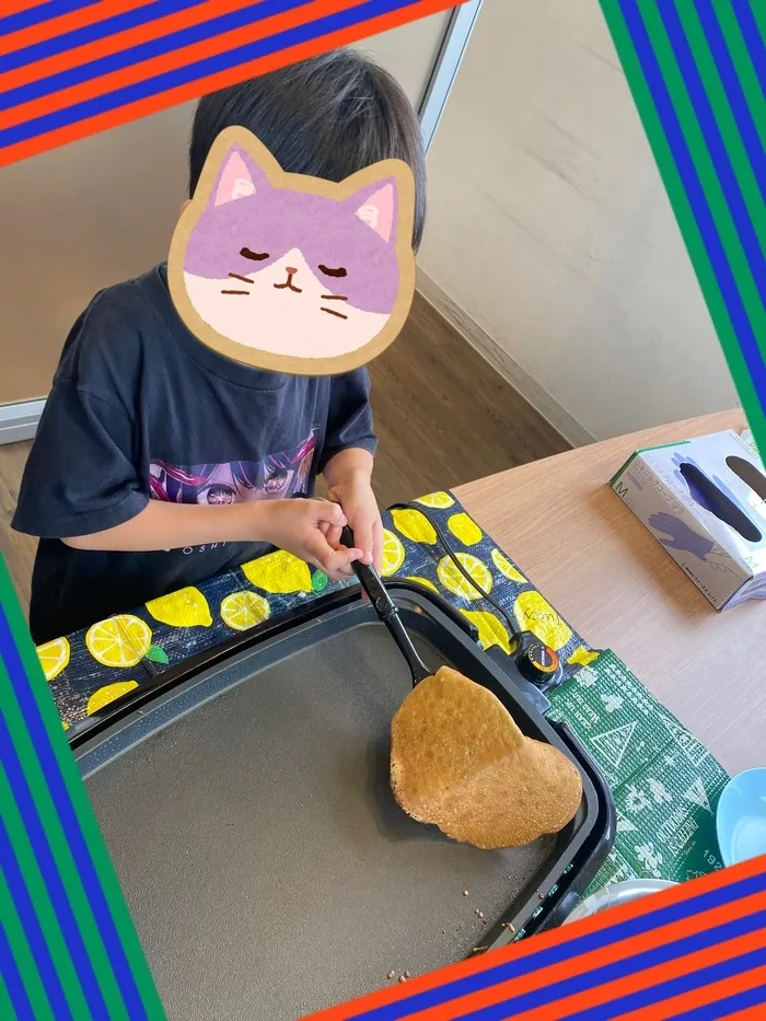 ちゃれんじ松原教室/クレープを作りたい❗️