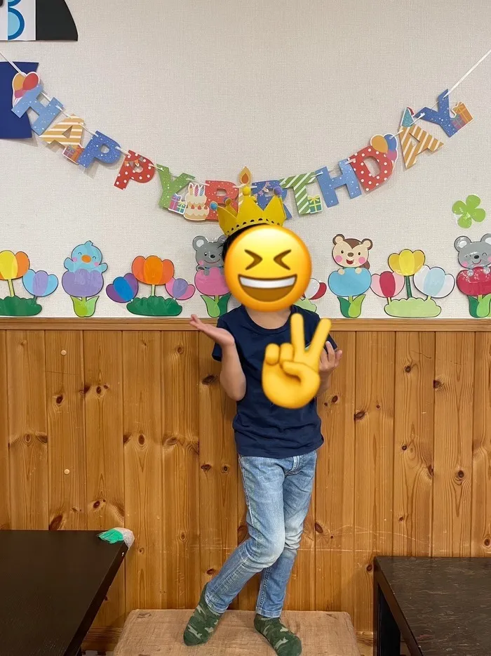 きりんのあくび　kids　ふせ/お誕生日会🎊🎂✨