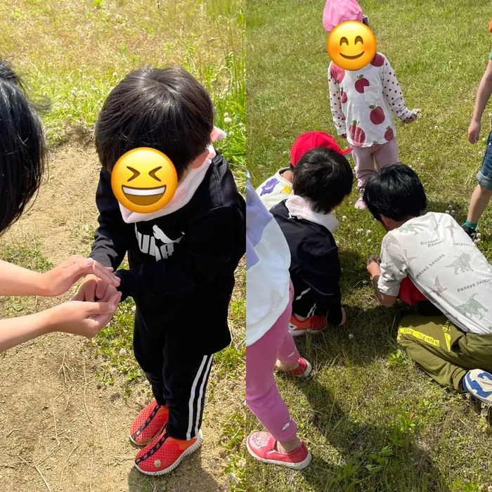 きりんのあくび　kids　ふせ/自然と遊ぶ🌳