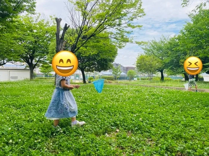 きりんのあくび　kids　ふせ/むしとり🦋