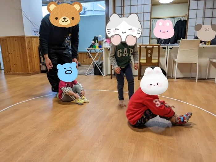 きりんのあくび　kids　ふせ/ストレッチとマット運動🤸