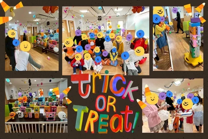 きりんのあくび　kids　ふせ/ハロウィンパーティー②🎃😈👻