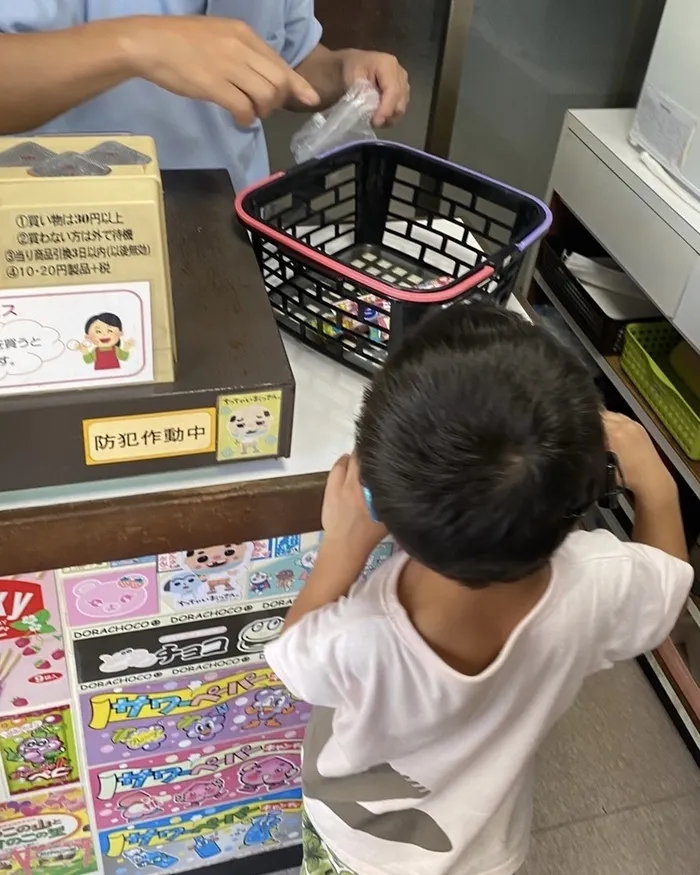 きりんのあくび　kids　ふせ/お買い物体験🍪