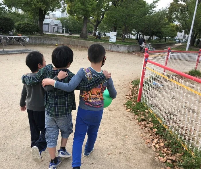 きりんのあくび　kids　ふせ/仲良しこよし👬🌟