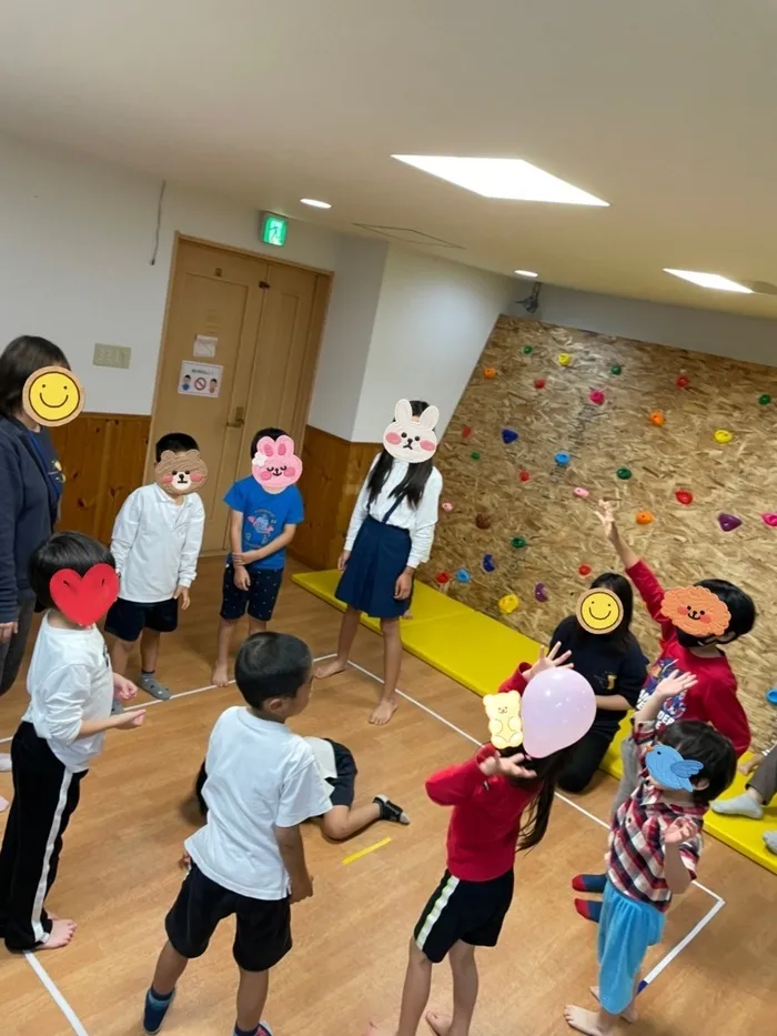 きりんのあくび　kids　ふせ/風船バレー開催🎈