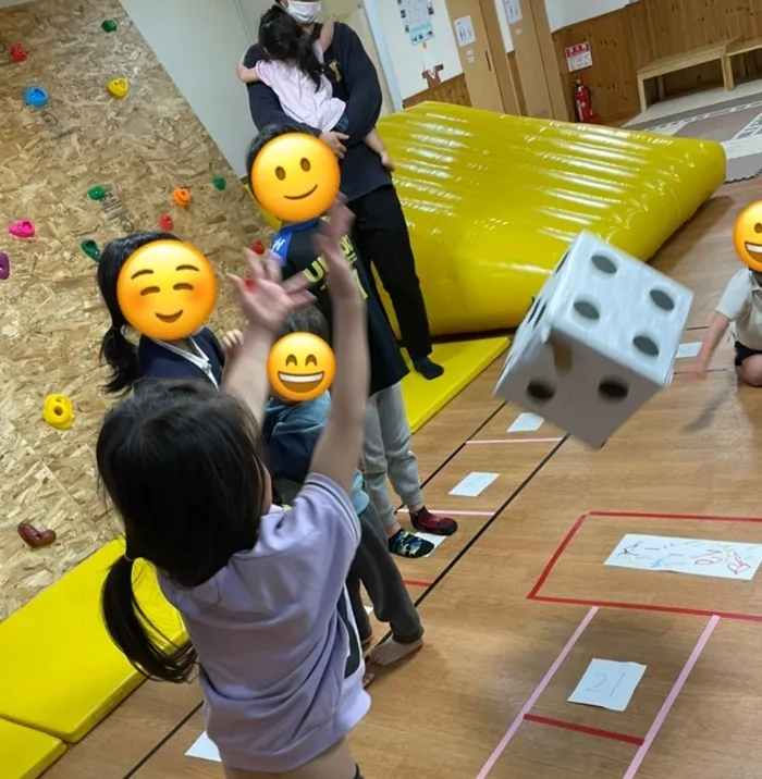 きりんのあくび　kids　ふせ/人間すごろくゲーム🎲