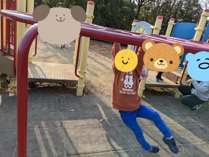 きりんのあくび　kids　ふせ/緑地公園へ🌳